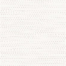 Moire Dots Light Tan Peel and Stick Wallpaper
