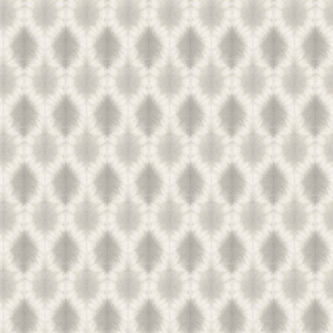 Mombi Grey Diamond Shibori Wallpaper