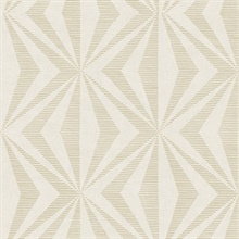 Monge Gold Geometric Wallpaper