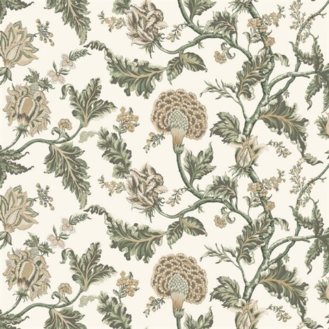 Monroe Green Wallpaper