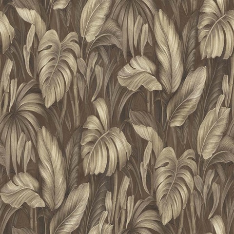 Monstera Coffee Wallpaper