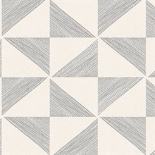 Mont Cream Geometric Wallpaper