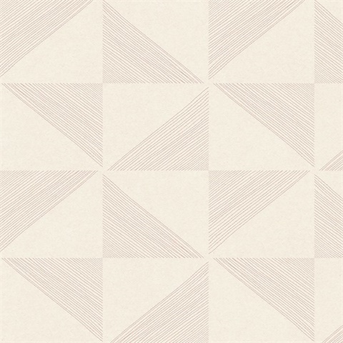 Mont Pink Geometric Wallpaper