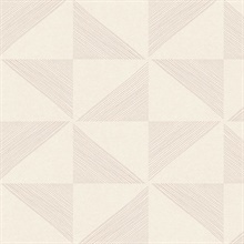 Mont Pink Geometric Wallpaper