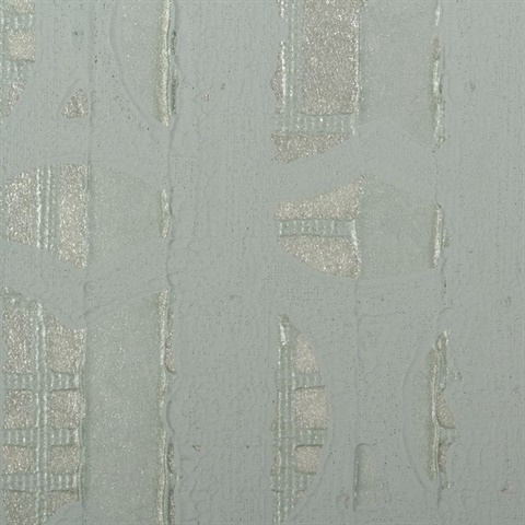 Montage Sea Glass Handcrafted Specialty Wallcovering