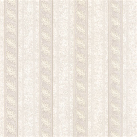 Montague Mauve Scroll Stripe