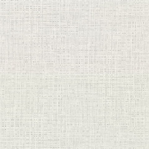 Montgomery Grey Faux Grasscloth Vinyl Wallpaper
