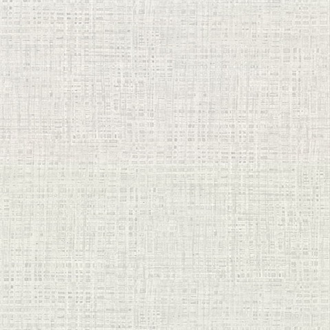 Montgomery Grey Faux Grasscloth Vinyl Wallpaper