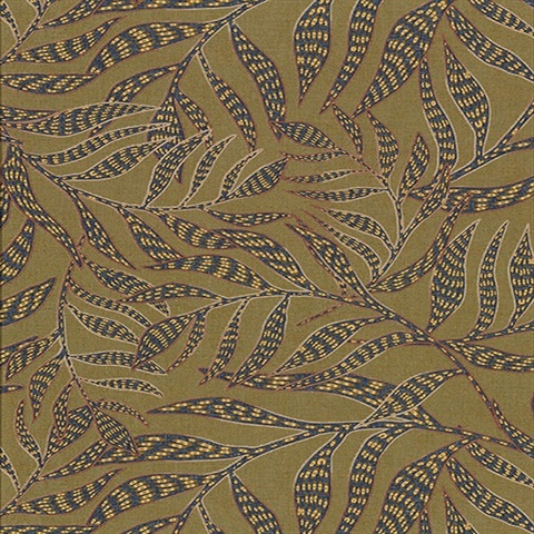 Montrose Olive Leaves Wallpaper