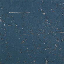 Moon Rock Blue Moss Natural Cork Wallpaper