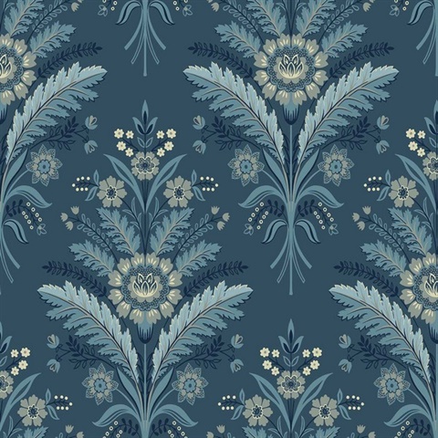 Moorbank Celadon Wallpaper