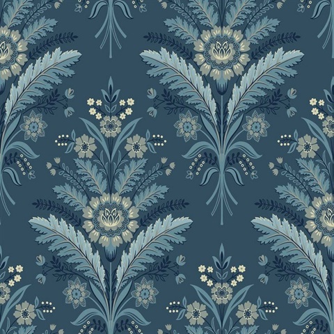 Moorbank Celadon Wallpaper