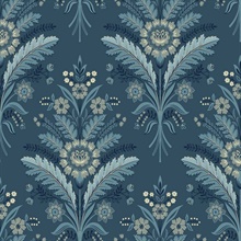 Moorbank Celadon Wallpaper