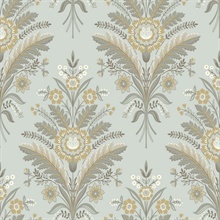 Moorbank Soft Aqua Wallpaper