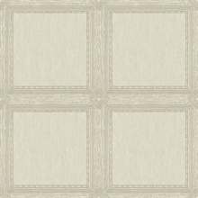 Moorland Ivory Wood Panel Wallpaper