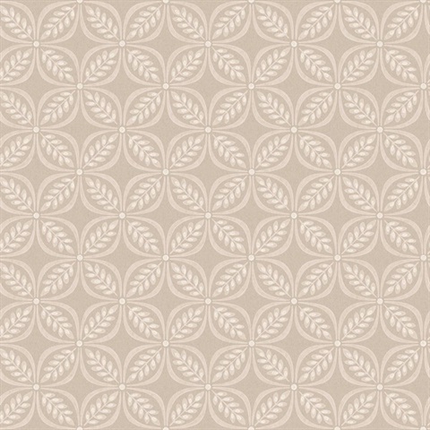 Morgrove Beige Trellis Wallpaper