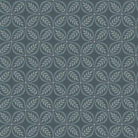 Morgrove Blue Trellis Wallpaper