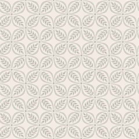 Morgrove Grey Trellis Wallpaper