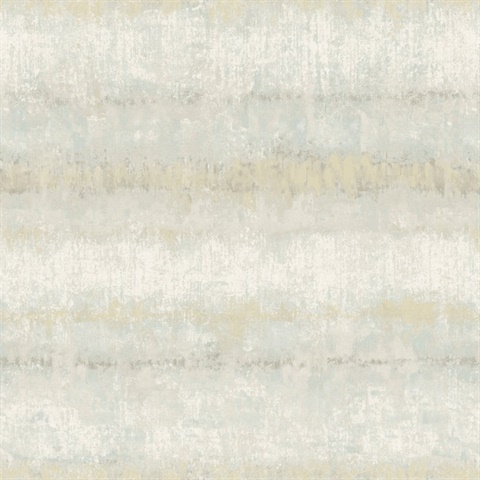 Morningtide Seafoam Textured Stripe Wallpaper