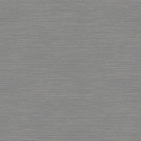 Moroccan Charcoal Sisal Texture Wallpaper