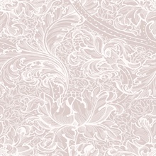 Morris Major Pink Wallpaper