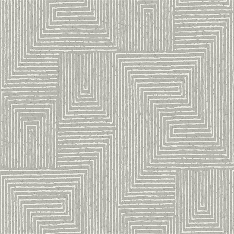 Mortenson Dove Geometric Wallpaper