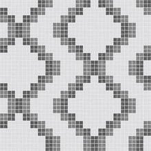 Mosaic Black Grid Wallpaper