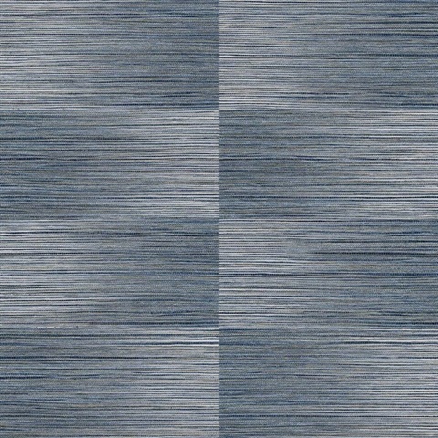 Moston Blue Faux Linen