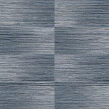 Moston Blue Faux Linen