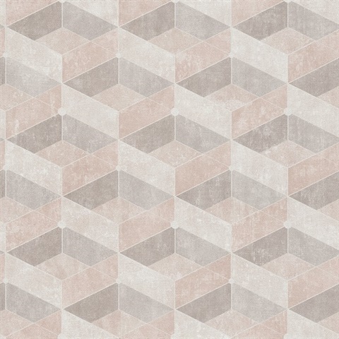 Muir Pastel Geometric Wallpaper