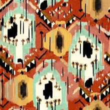 Multicolor Tribù Ethnic Wallpaper