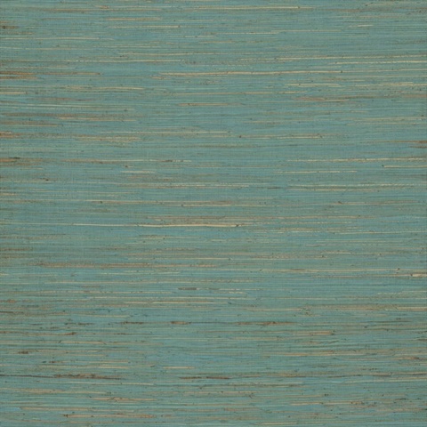Multicolored Hemp Aqua Wallpaper