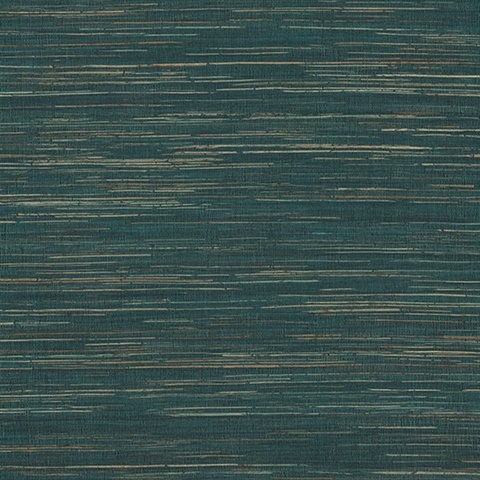 Multicolored Hemp Teal Wallpaper