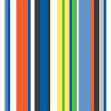 Multicolored Walk the Line Wallpaper