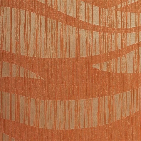 Murale Tangerine Commercial Wallpaper