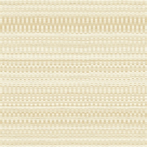 Mustard Tapestry Stitch Textured Weave Wallpaper
