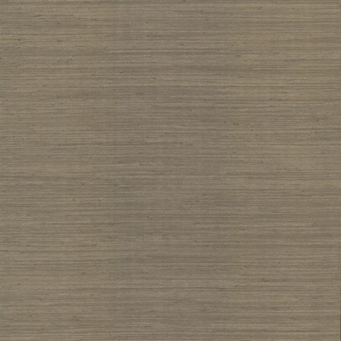 Mycroft Sterling Grasscloth Wallpaper