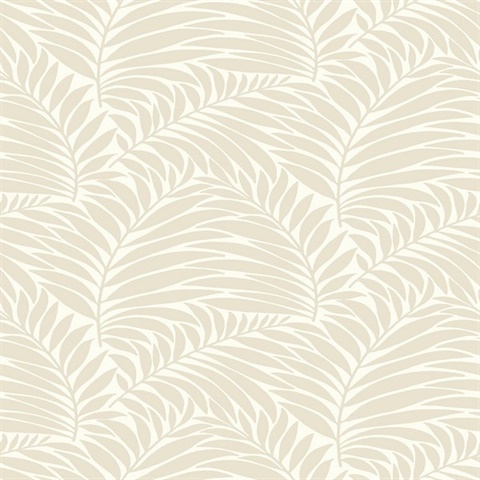 Myfair Cream Leaf Felt Texture