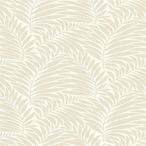 Myfair Cream Leaf Felt Texture