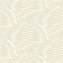 Myfair Cream Leaf Felt Texture