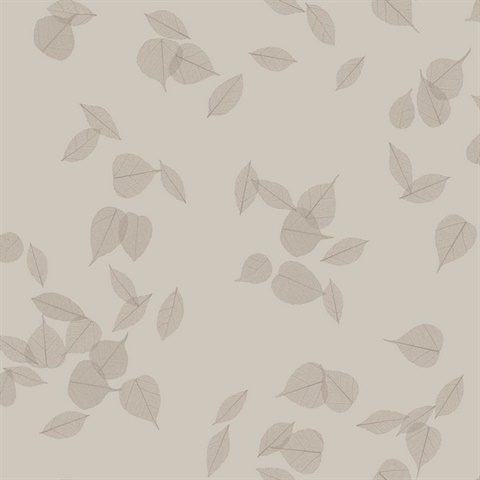 Myles Sterling Leaves Wallpaper