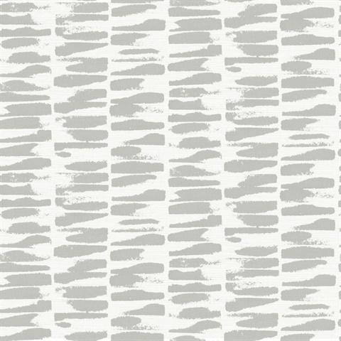 Myrtle Grey Abstract Textured Abstract Stripe Wallpaper