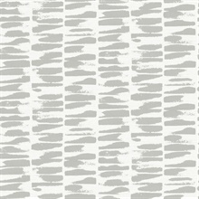 Myrtle Grey Abstract Textured Abstract Stripe Wallpaper