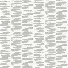 Myrtle Grey Abstract Textured Abstract Stripe Wallpaper