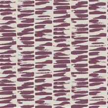 Myrtle Purple Abstract Textured Abstract Stripe Wallpaper