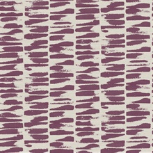 Myrtle Purple Abstract Textured Abstract Stripe Wallpaper