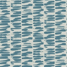 Myrtle Sea Green Abstract Textured Abstract Stripe Wallpaper