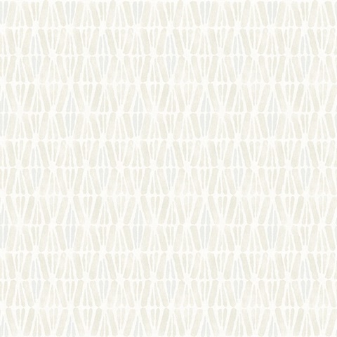 Nabi Beige Abstract Geometric Wallpaper