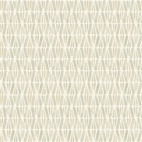 Nabi Neutral Abstract Geometric Wallpaper
