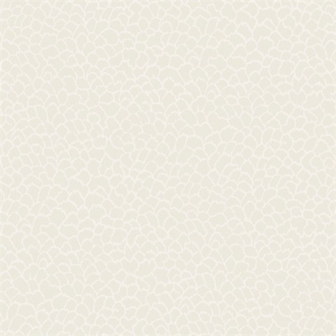 Nadie White African Savanna Wallpaper